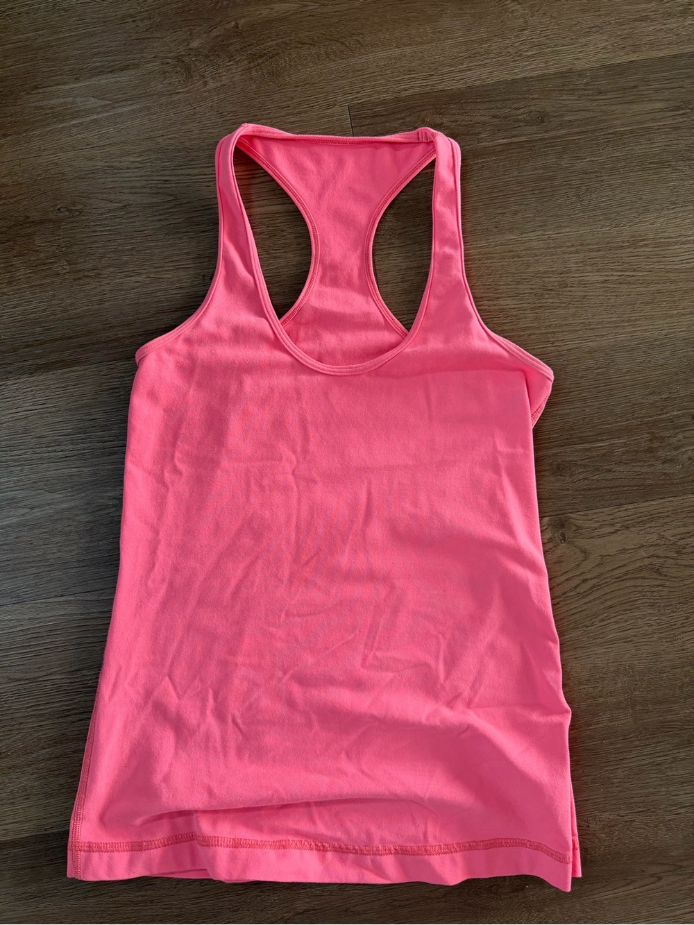 lululemon athletica Pink Racerback Tank Sz 4